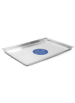 اشتري Aluminium Reactangular Oven Tray 60x40 cm / 1.5 mm ,Silver ,Jordan في الامارات