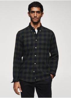 Buy Check Slim Fit Shirt in Saudi Arabia