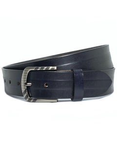 اشتري Classic Milano Genuine Leather Belt Men Casual Belt for men Mens belt 40MM 14902 (Blue) by Milano Leather في الامارات