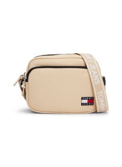 Buy Women's Essential Daily Crossover Bag - Polyester, Beige in UAE