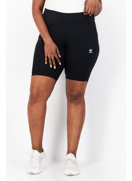 Buy Women Plus Size Training Shorts, Black in UAE