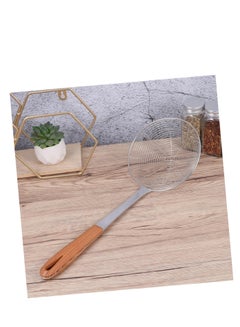 Buy Stainless Steel Frying oil Filter Strainer With Wooden Handle in Egypt