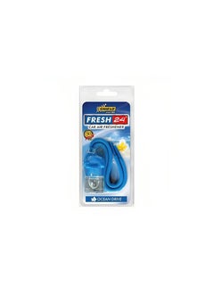 Buy Shield Car Care Fresh 24 Air Freshener Ocean Drive - 7 ML in Saudi Arabia