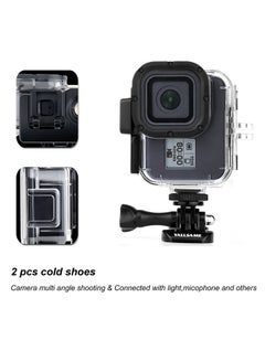 Buy Waterproof Case Housing with Dive Filters for GoPro Hero 8 Black Action Camera 60 Metres Underwater Protective Diving Accessories Kit for GoPro 8 Black in UAE