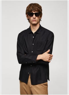 Buy Pocket Detailed Regular Fit Shirt in Saudi Arabia