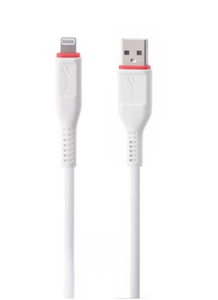 Buy SKA Energy Line-II CC4500 USB-A to Lightning Charge Sync Cable Kevlar TPE 1.5M White in UAE