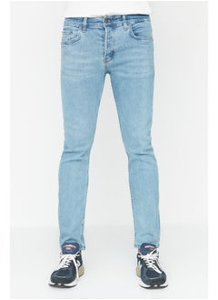 Buy Blue Skinny Fit Jeans TMNAW23JE00047 in Egypt