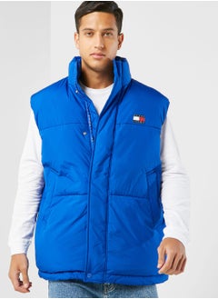 Buy Logo Puffer Vest Jacket in UAE