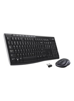 Buy Logitech MK270 Wireless Keyboard and Mouse Combo - Keyboard and Mouse Included, Long Battery Life in UAE