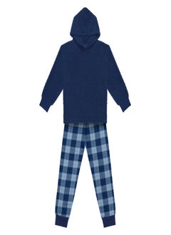 Buy 1 Pack Boys Greentreat Recycled Fleece Hoodie and Cuffed Trouser in Saudi Arabia