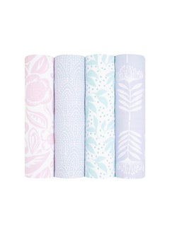 اشتري Muslin Swaddle Blanket - Pack of 4 - Damsel في الامارات