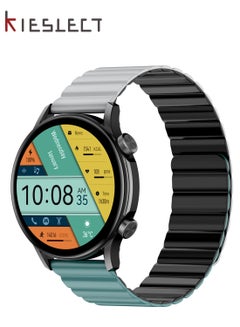 Buy Smart Calling Watch KR PRO LTD With 1.43'' HD AMOLED Dynamic AOD Display/24H Health Monitor/100-Sport Modes/ Double Straps（Gray） in Saudi Arabia