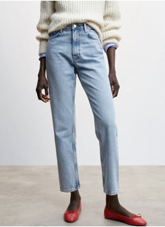 Buy High Waist Mom Jeans in Saudi Arabia