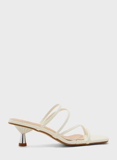 Buy Crossover Strap Heeled Sandals in UAE