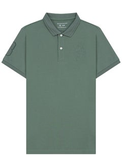 Buy Men's Lion Polo Green in UAE