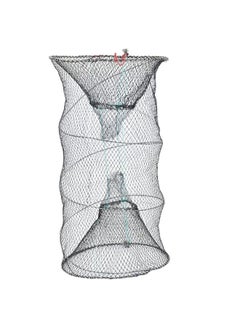 Buy Portable Folding Automatic Fishing Net Bait Shrimp Cage Crab Lobster Trap Nets in Saudi Arabia