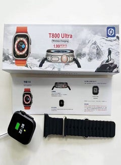 اشتري T800 ULTRA (2023) ساعة ذكية 1.99 بوصة IPS عرض NFC بلوتوث V5 Call شاحن لاسلكي في مصر