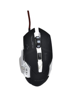 اشتري Ergonomic High Quality USB Gaming Mouse With Mechanical Macro Programming Chip Design And Long Wire For Games - Black في مصر