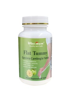 Buy Slim Flat Tummy Tablets, Flat Tummy Garcinia Cambogia Tablets, Safe Anti Aging Weight Loss Pills, Beauty Slim Weight Loss Tablets For Fat Burn And Body Slimming, (60 Tablets) in Saudi Arabia