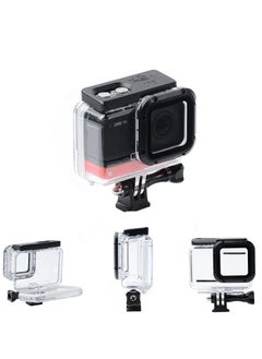 اشتري For Insta360 ONE RS 4K Waterproof Case Camera Diving Case Depth Waterproof 60m Accessories for 4K Version في الامارات