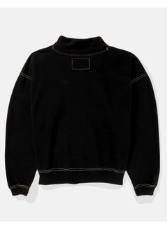 Buy AE Graphic Mock Neck Sweatshirt in Saudi Arabia