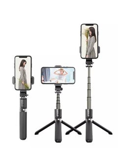 Buy Selfie Stick with Wireless Bluetooth Remote Control in UAE