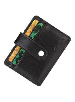 Buy Square Shaped Creative Wallet Black in UAE