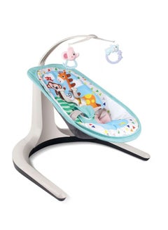 Buy 2 in 1 Multifunctional Colorful Baby Rocking Cradle Chair With Music And Hanging Toys in UAE
