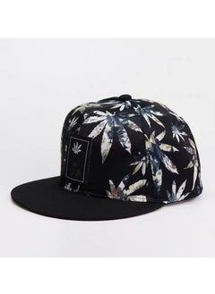 Buy New Harajuku Cashew Flower Letter Hip Hop Hat in UAE