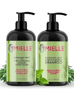 اشتري Organics Rosemary Group Mint Scalp & Hair Strengthening conditioner - Shampoo في السعودية