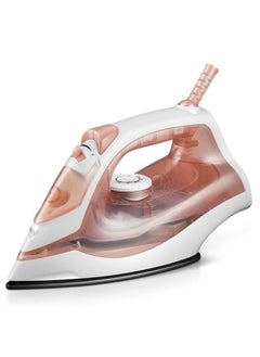 Buy Electric Iron Household Steam Iron Handheld Garment Ironing Machine Steam Iron (Peach Color) in UAE