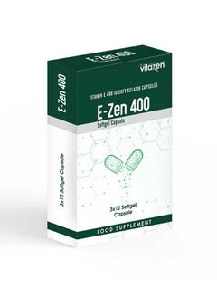 اشتري E- Zen 400  30 capsules في الامارات