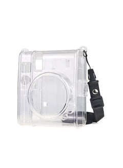 اشتري Protective Case Compatible with Fujifilm Instax Mini 40 Instant Film Camera/Crystal Hard Shell PVC Protective Cover Carrying Cover/with Adjustable Shoulder Strap -Clear في الامارات