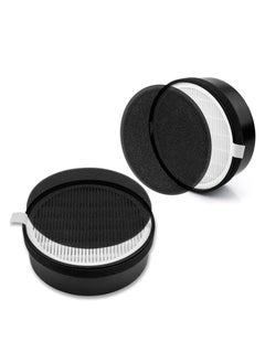 اشتري Replacement Filter for LEVOIT LV-H132 Air Purifier Replacement Filter, H13 True HEPA Filter, High-Efficiency Activated Carbon 2Pack في السعودية