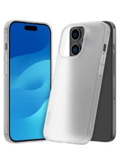 Buy Araree Nukin Designed for iPhone 15 Pro Max Case, Anti-Scratch Hard PC Thin Cover Anti-Yellowing Shockproof Protective Cover Compatible with iPhone 15 Pro Max Case - Clear Matt in UAE