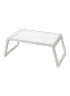 Buy Folding Bed Table White in Saudi Arabia