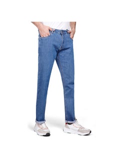 اشتري Coup Jeans Pants For Men - Slim Fit - Blue في مصر