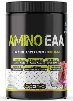 Buy Laperva Amino EAA + Glutamine, Candy Fruit, 390 Gm in UAE