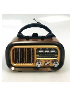 Buy Bluetooth Portable Radio  gold in Saudi Arabia