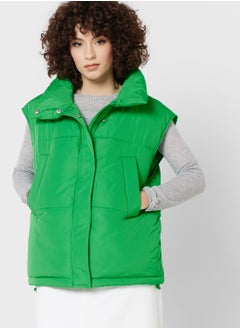 Buy High Neck Puffer Coat in UAE