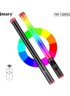 اشتري Jmary FM-128 RGB Led Light Waterproof Lighting Bar With OLED Display Indicator في الامارات