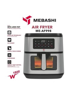 Buy Mebashi Air Fryer 9.2L 1800W in UAE