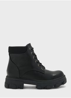 اشتري Lace Up Angle Boots في السعودية