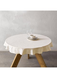 اشتري Harper Alim Jacquard Round Table Cloth 140 x 140 x 140 cm في السعودية