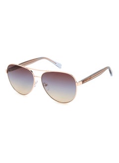 اشتري Women's Uv Protection Pilot Shape  Sunglasses Fos 3150/G/S Brown 53 - Lens Size: 52.9 Mm - Red Gold R في السعودية