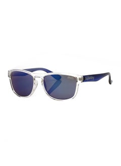 اشتري Superdry ROCKSTAR Full-Rim Rectangular UV Protection Sunglasses - Blue في الامارات