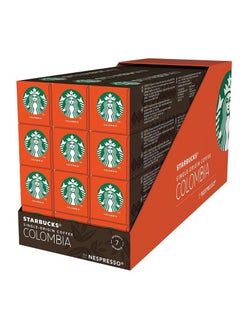 Buy Nespresso Single Origin Coffee Colombia 10 Espresso Coffee Capsule of 57g Pack of 12 in UAE