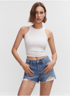 Buy Ripped Mini Shorts in Saudi Arabia