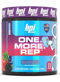 Buy One More Rep Pre-Workout Powder - Berry Splash 250 gm in Saudi Arabia