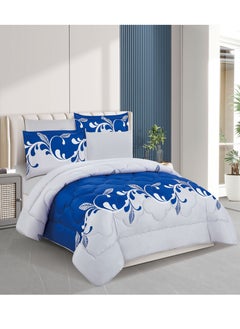 Buy Super Soft Printed Comforter, 6pcs Set, Microfiber High-Quality Fabric, Stylish and Premium Design, Durable, Ideal For Home Bedroom 240X220CM in UAE